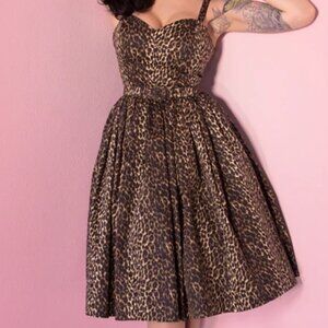 Vixen by Micheline Pitt Leopard Sweetheart Swing XL
